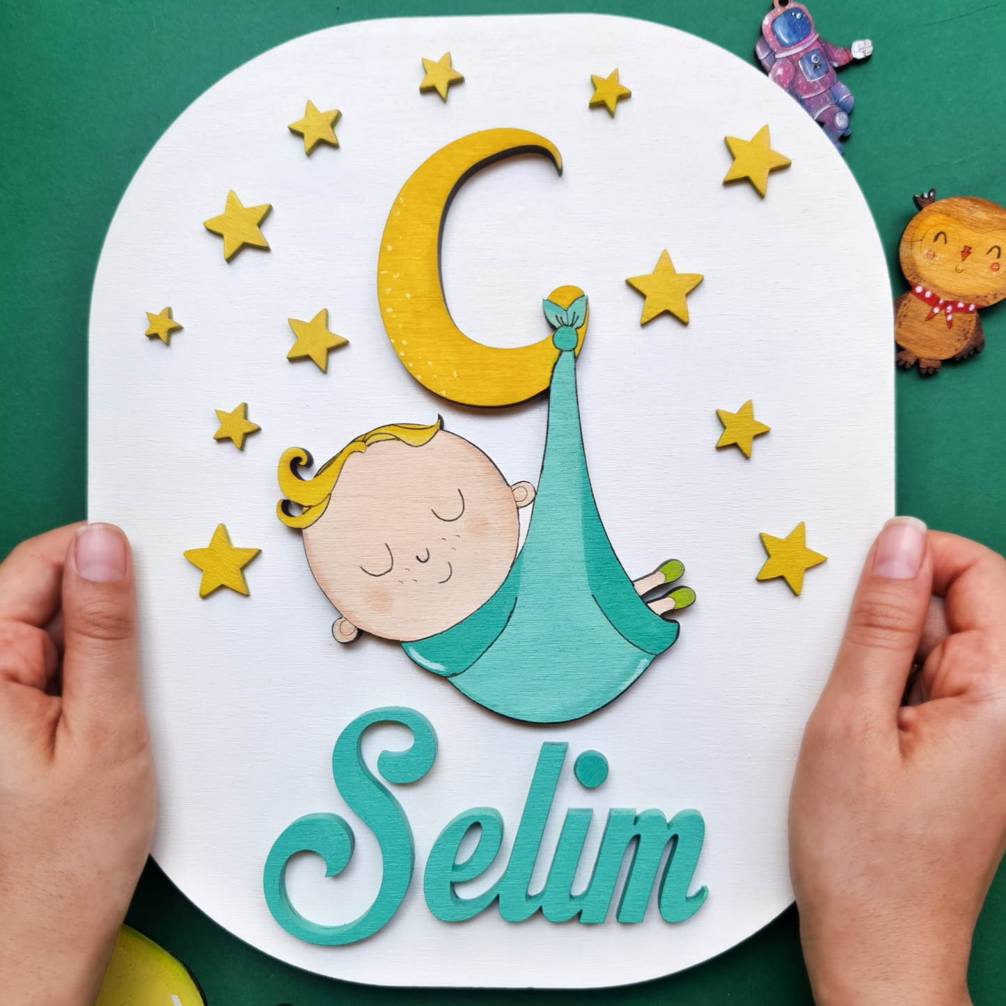 "Sleeping Baby" Signboard