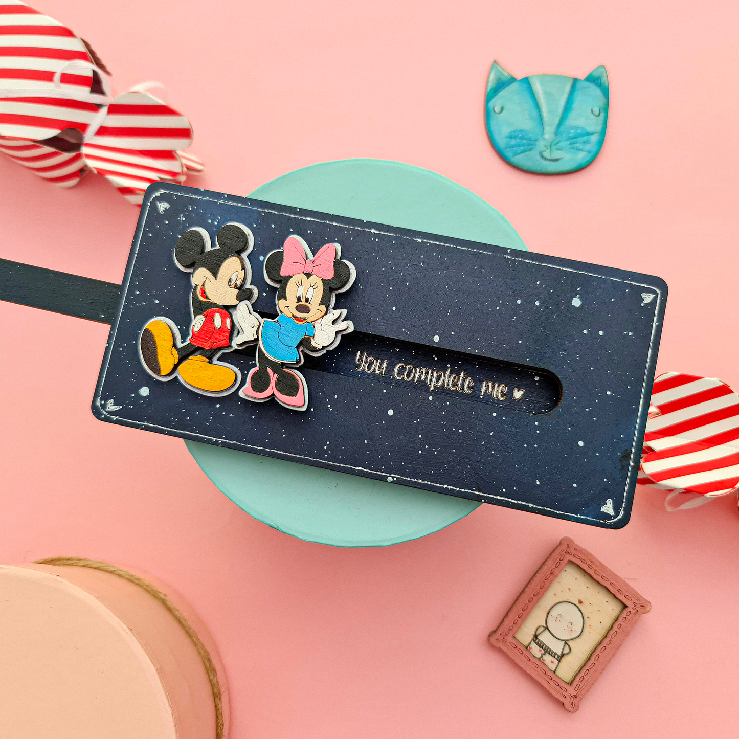 "Mickey & Minnie Mouse" Swipe card