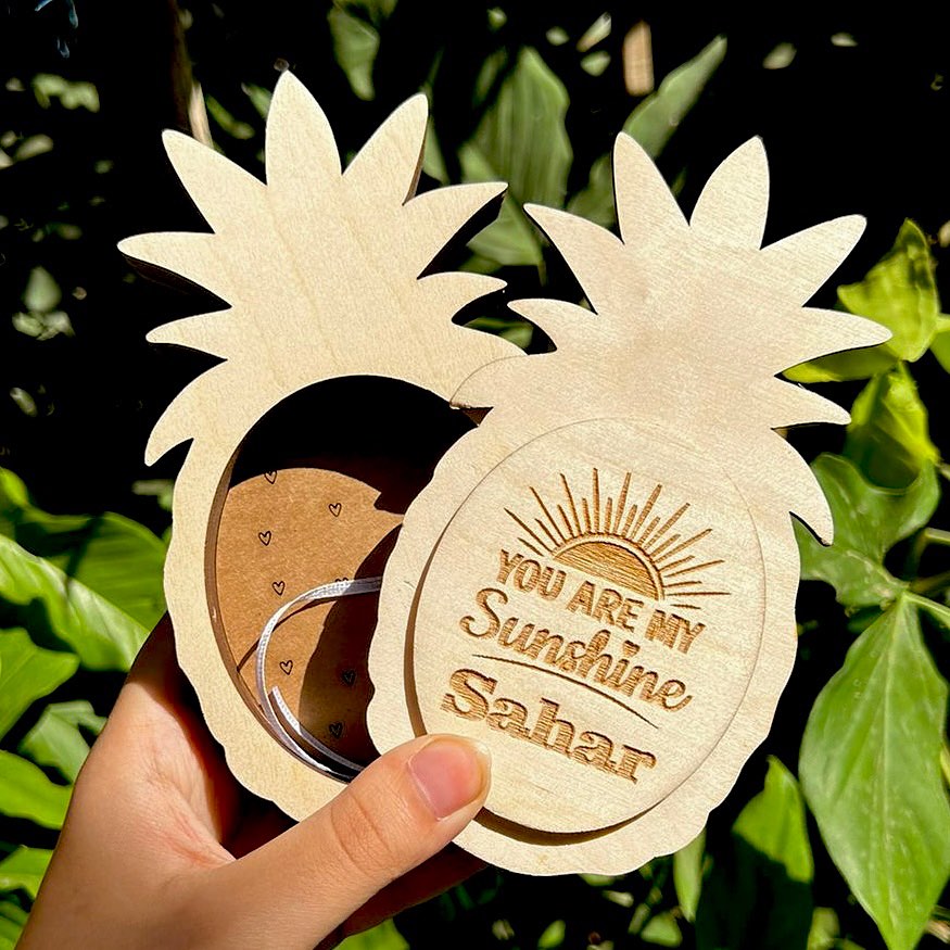 "Pineapple" Ring Box