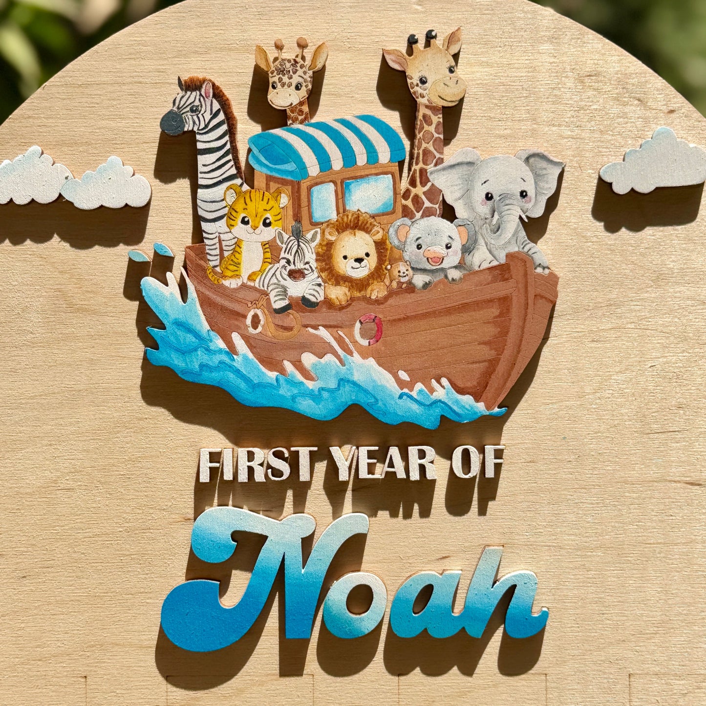 Noah’s Ark Baby Board