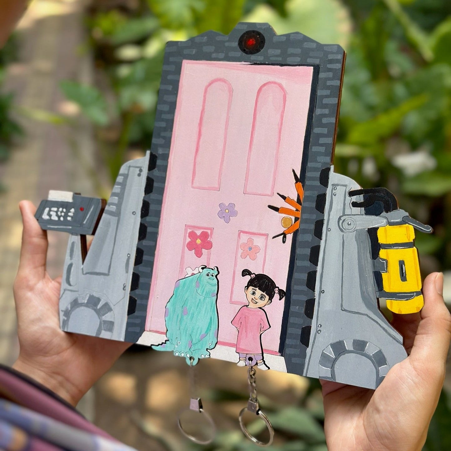 Monsters, Inc Keychain Holder