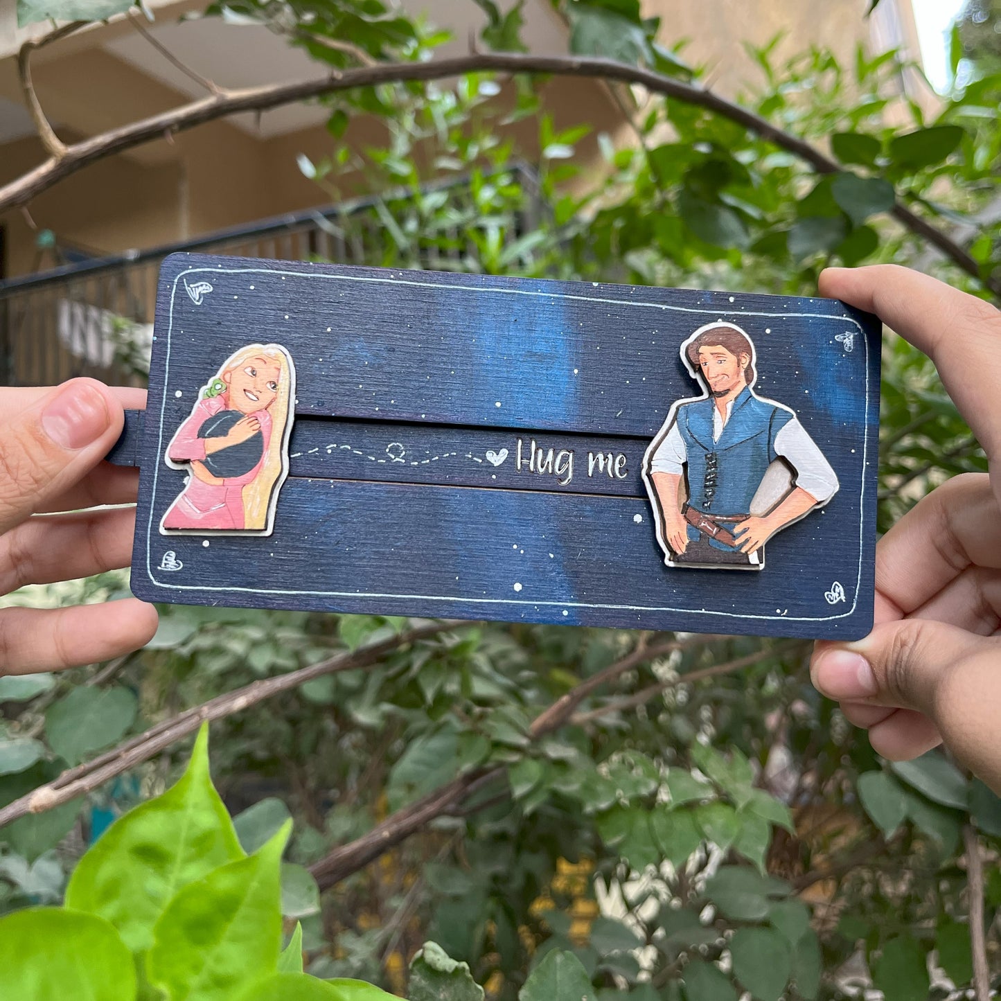 "Rapunzel & Eugene" Swipe card