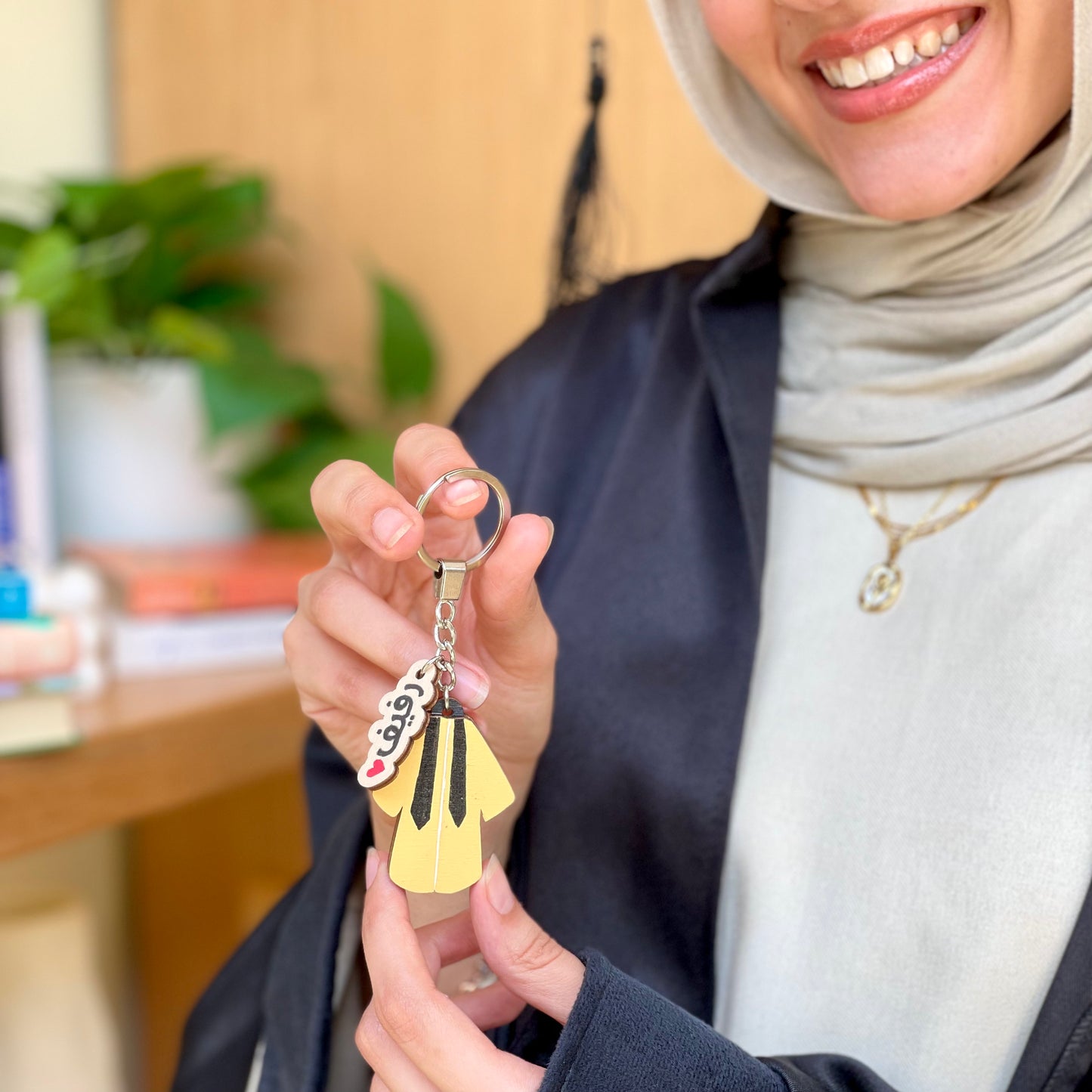 Graduation Robe Keychain