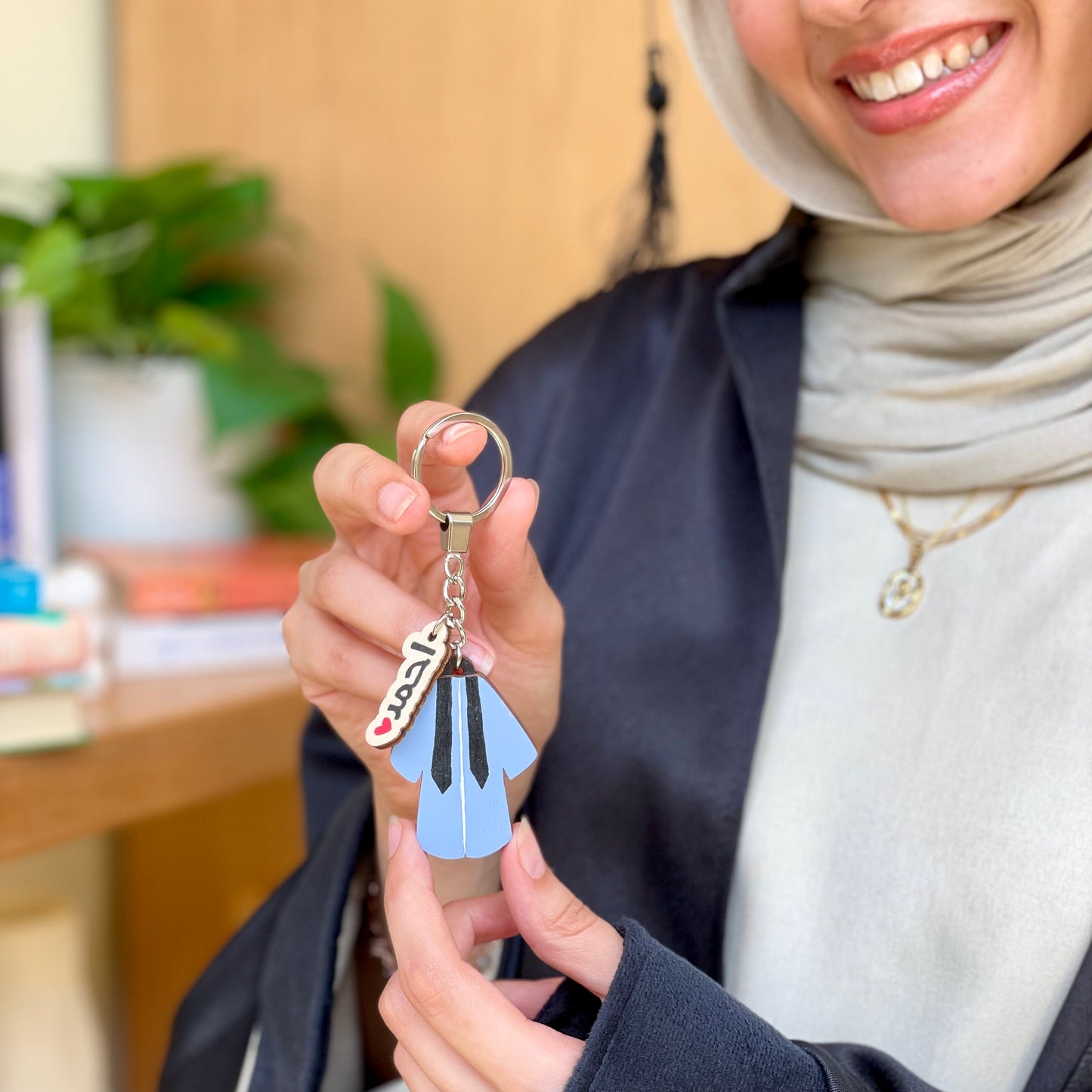Graduation Robe Keychain