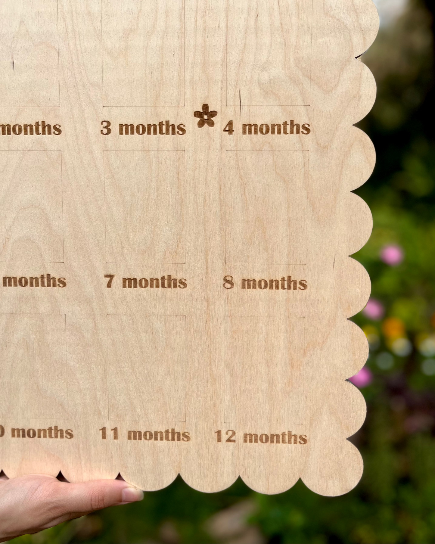 Flowery Baby Board
