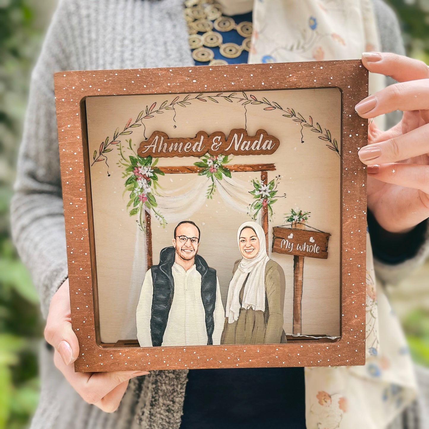 Photo Custom Frame 2 Person