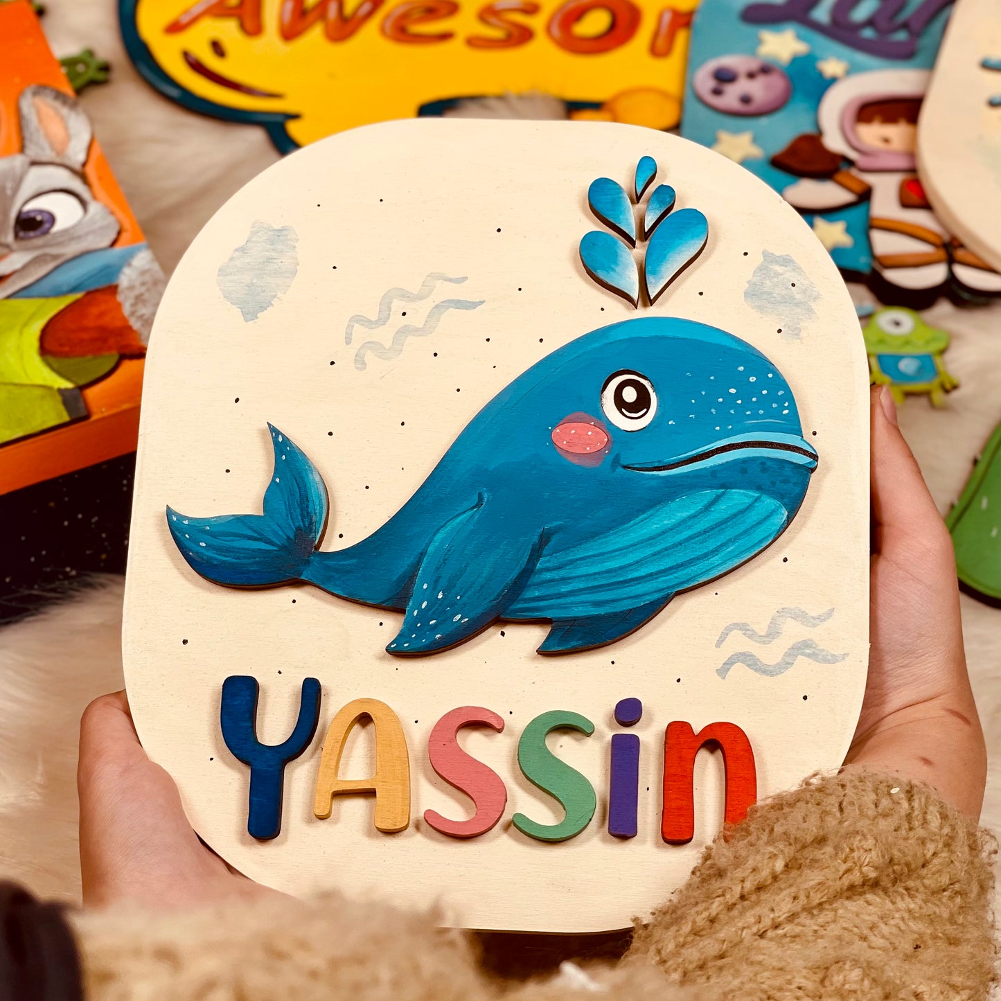 "Whale" Signboard