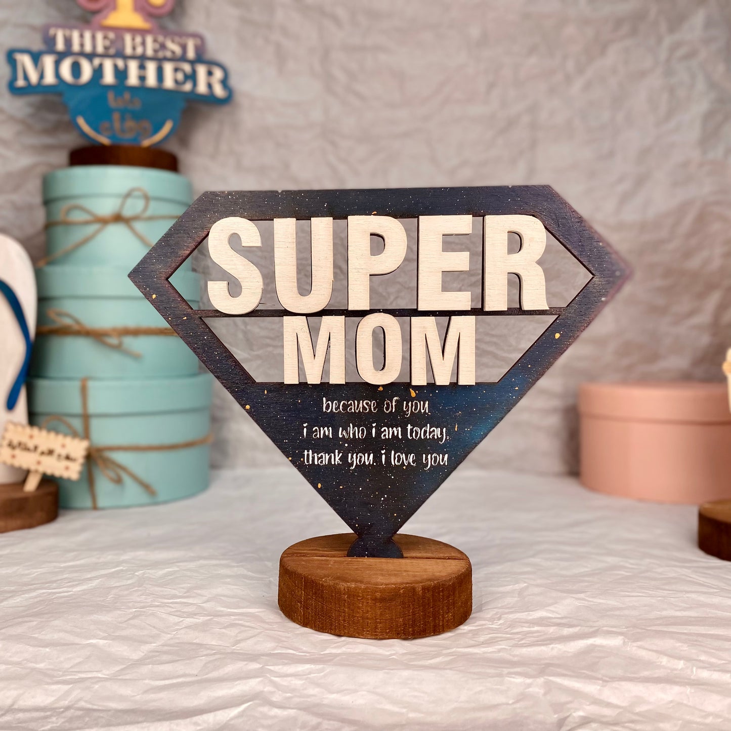 Stand Cup For "Mum"