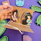 "Aladdin & Yasmina" Valentine's Keychains