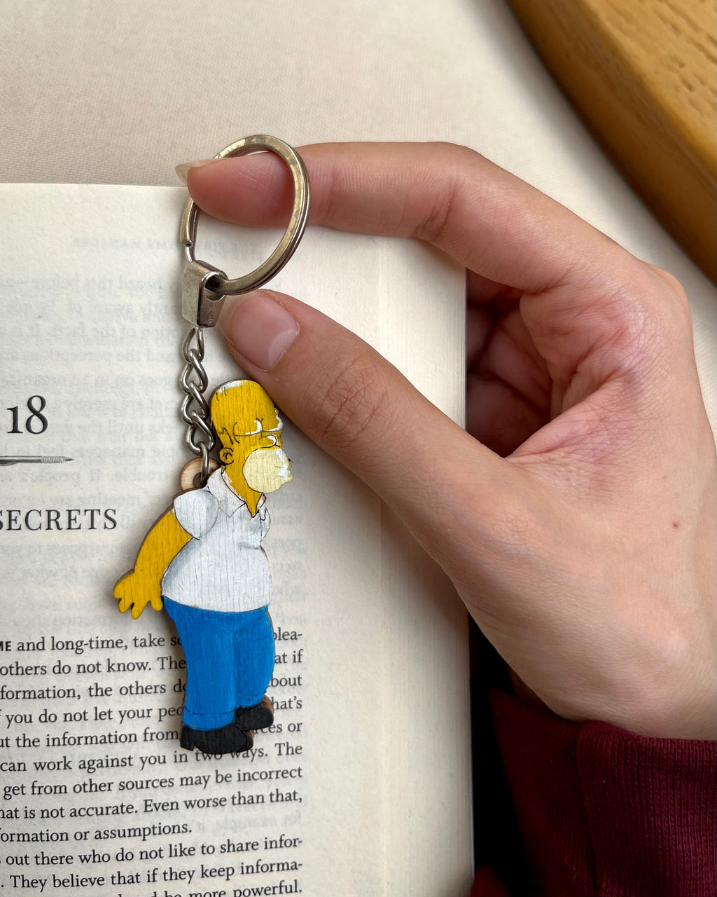 The Simpsons Keychain