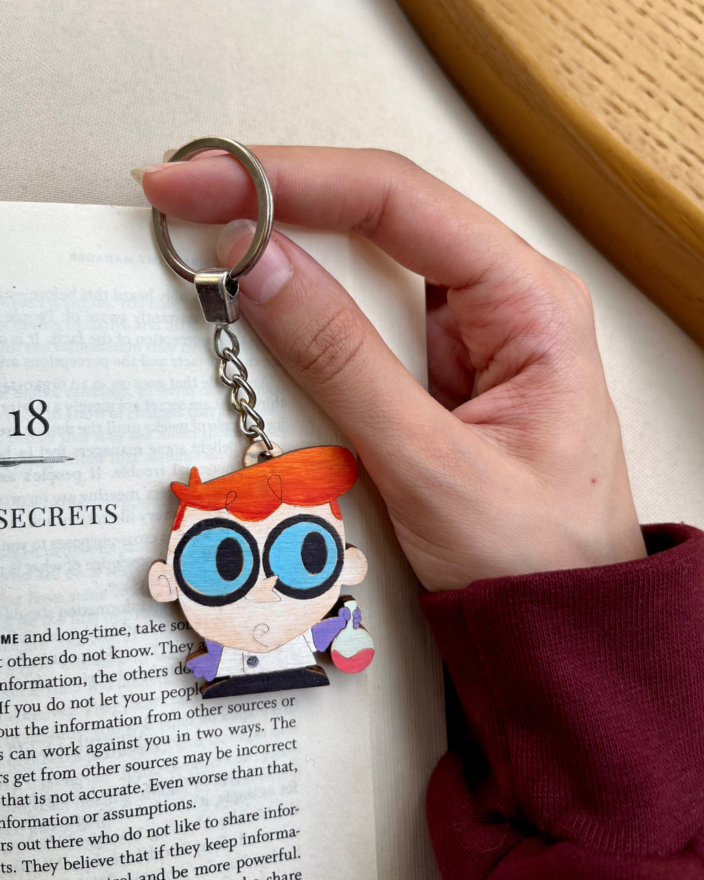 Dexter’s Laboratory Keychains