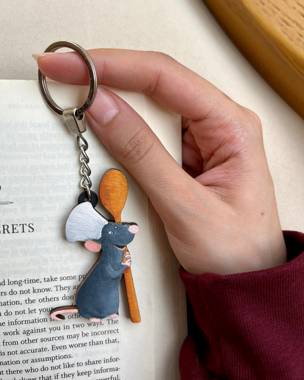 Ratatouille Keychains