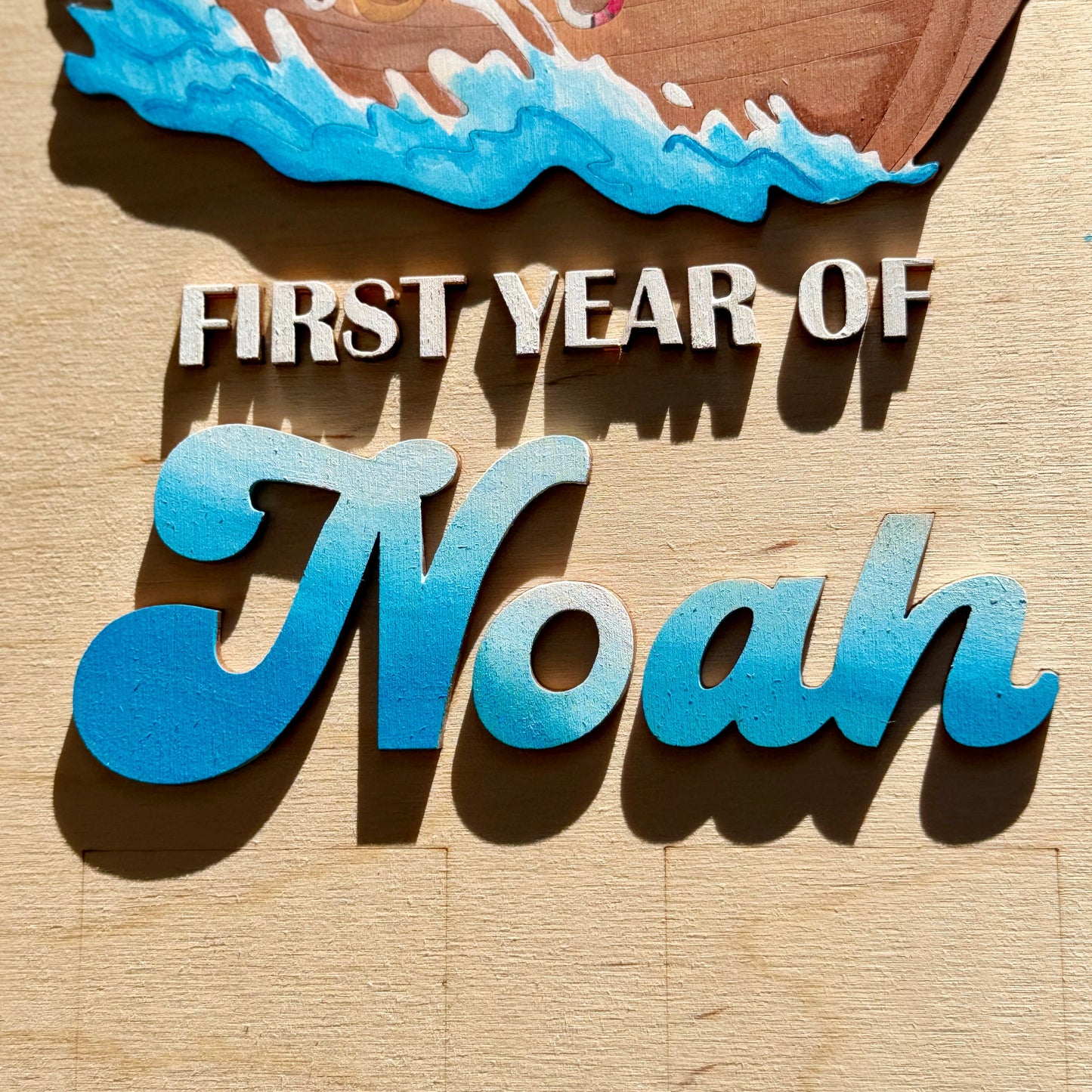 Noah’s Ark Baby Board