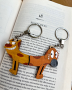 CatDog Keychains
