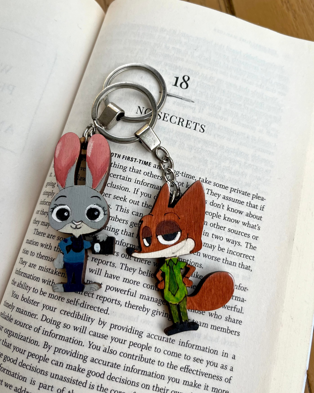 Zootopia Keychains
