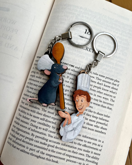 Ratatouille Keychains