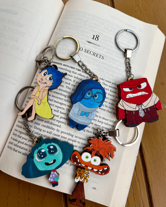 Inside Out Keychains