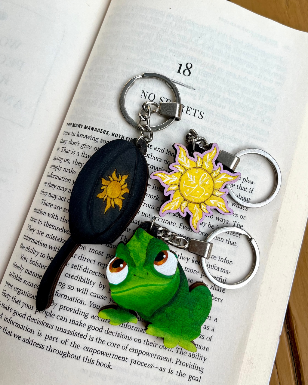 Tangled Keychains