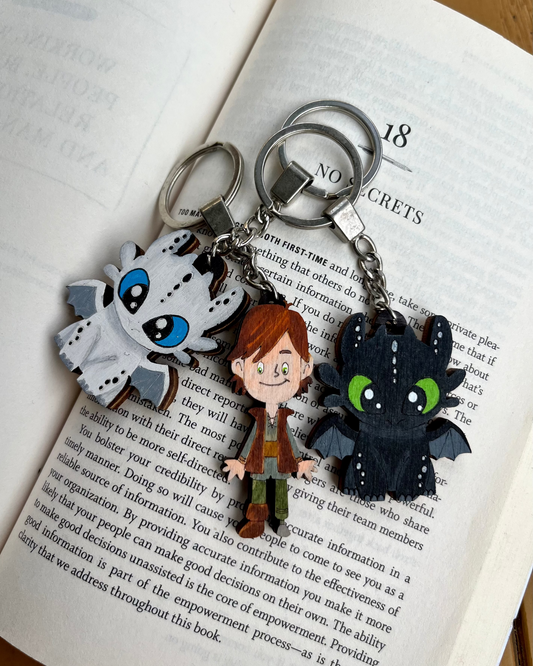 How to Train Your Dragon Keychain
