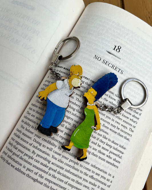 The Simpsons Keychain