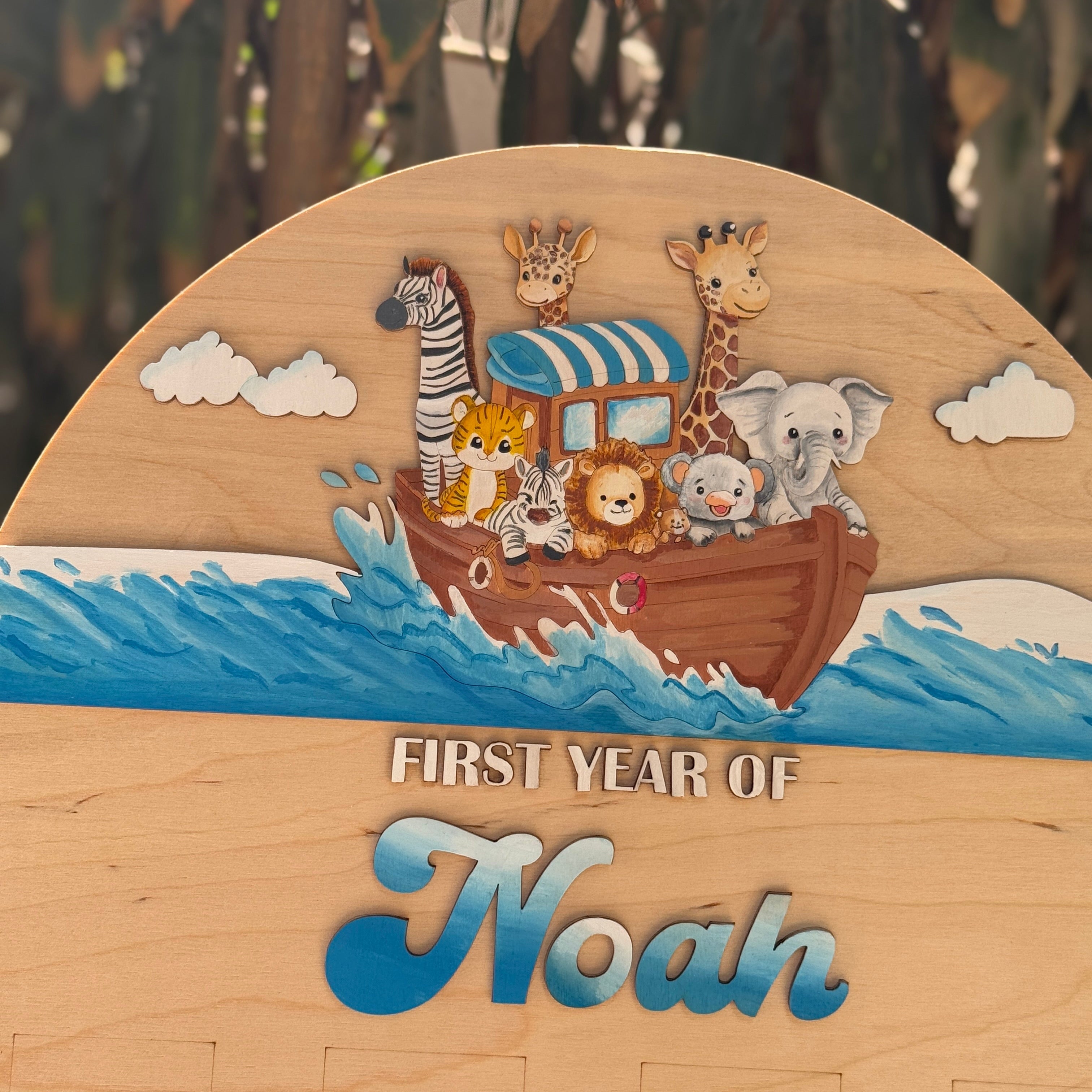 Noah’s Ark Baby Board