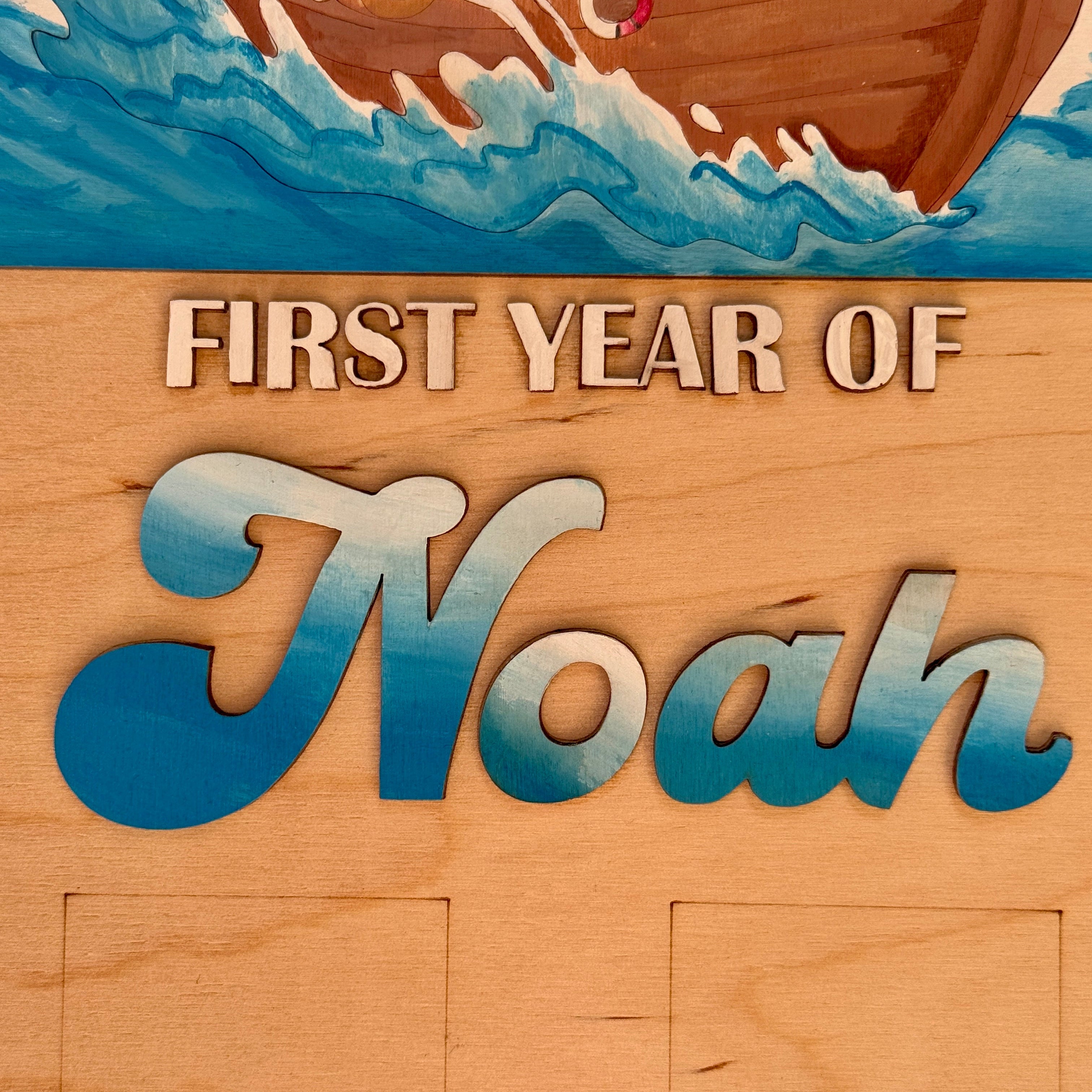 Noah’s Ark Baby Board