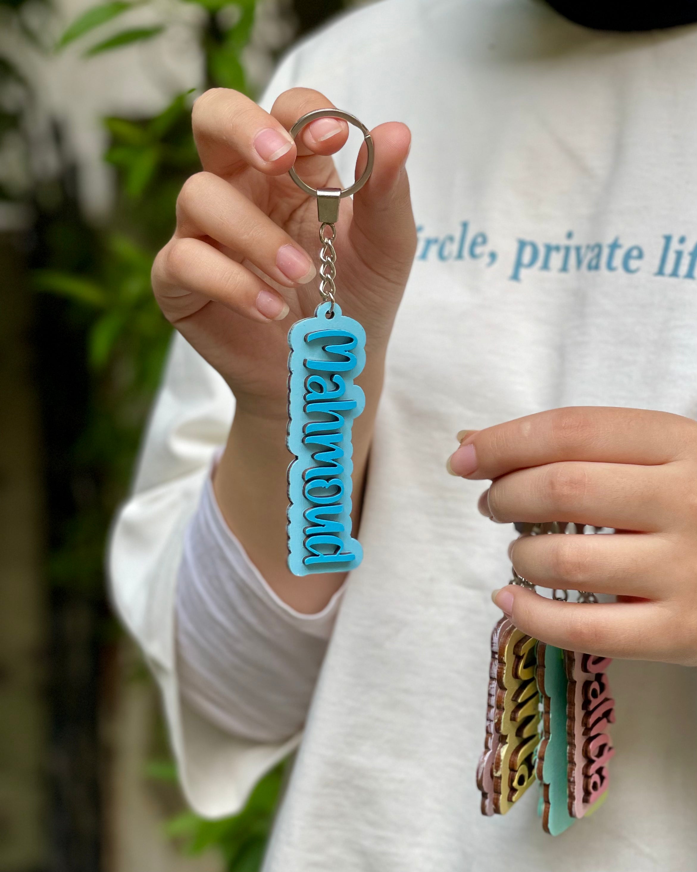 Bag Keychain Names
