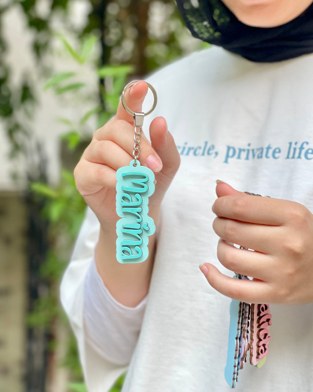 Bag Keychain Names
