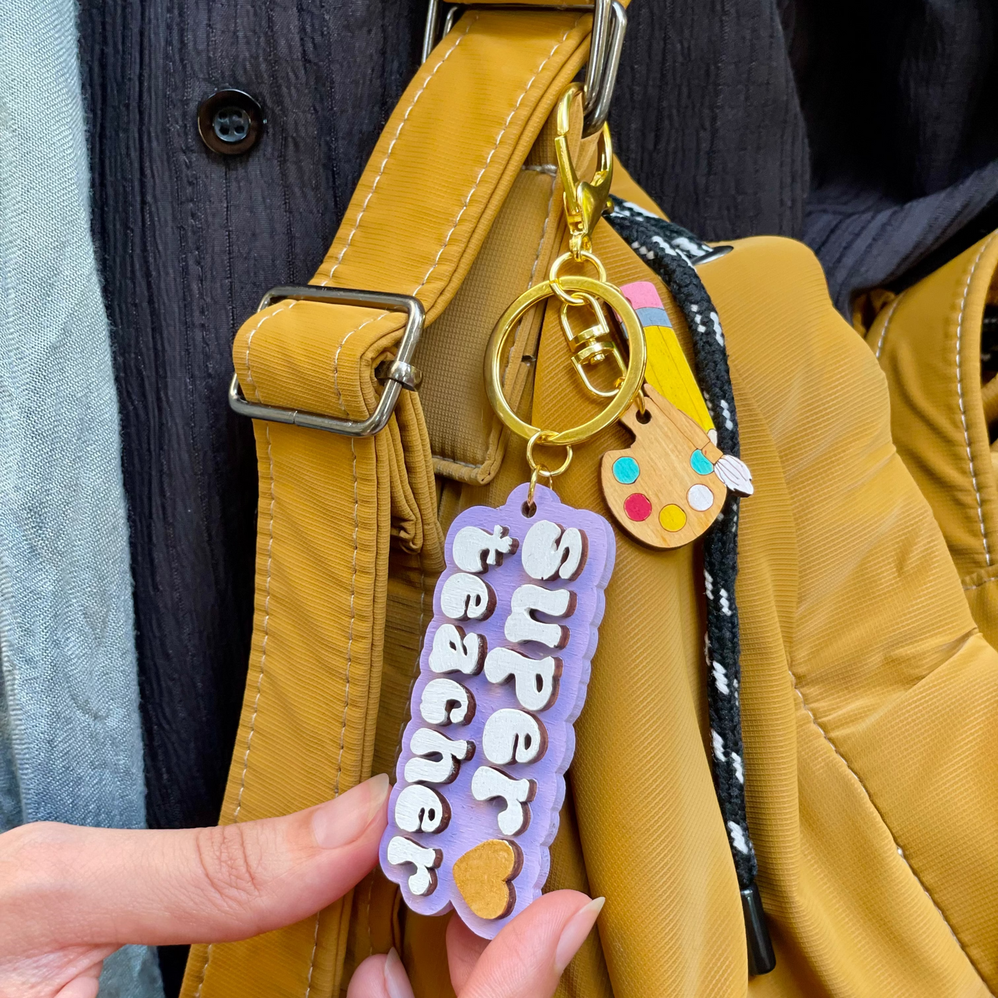 Keychain "Best Teacher"