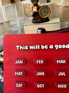 English Wooden Calendar
