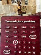 English Wooden Calendar