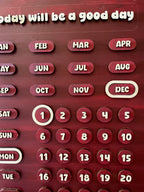 English Wooden Calendar