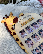 Giraffe Baby Board