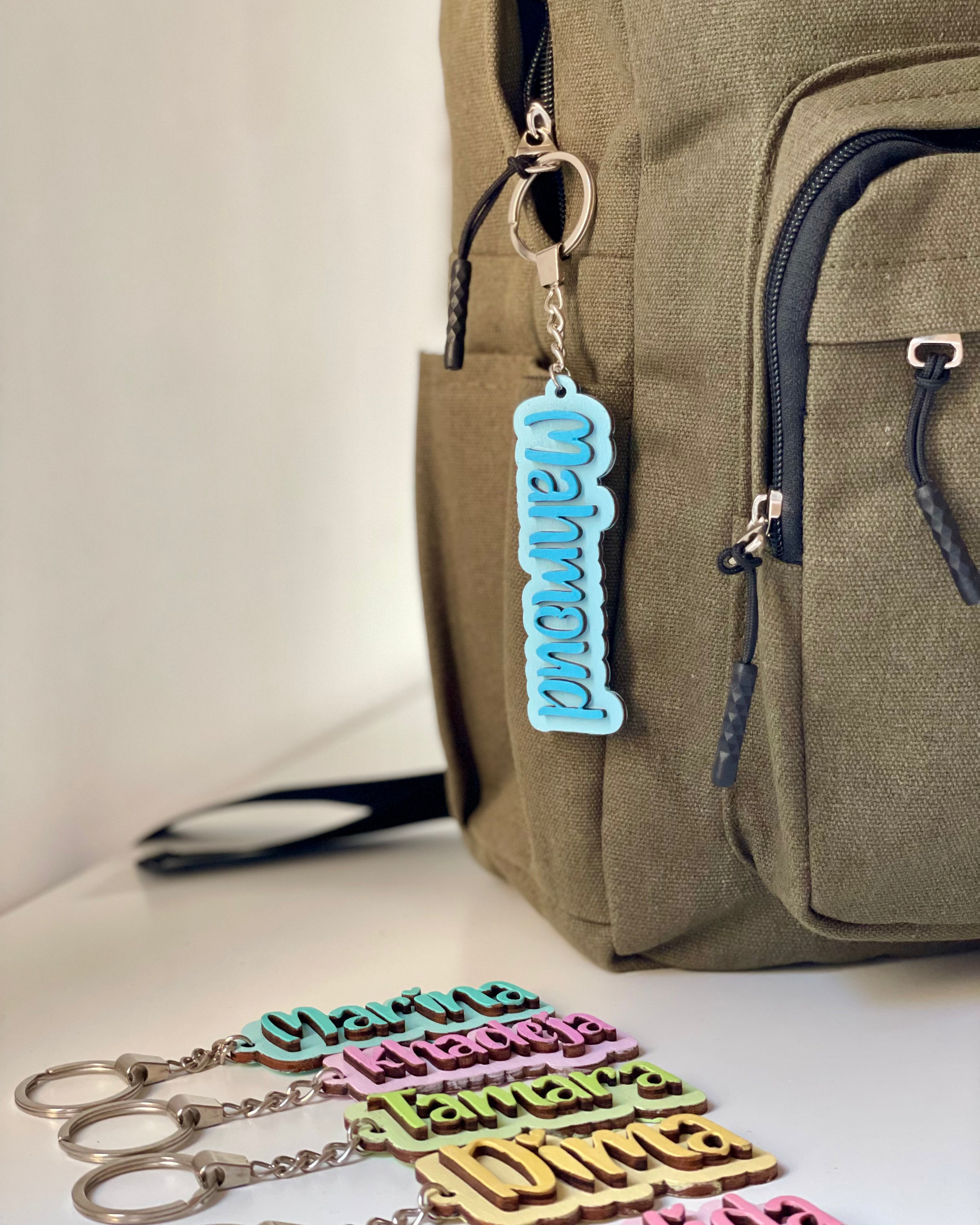 Bag Keychain Names