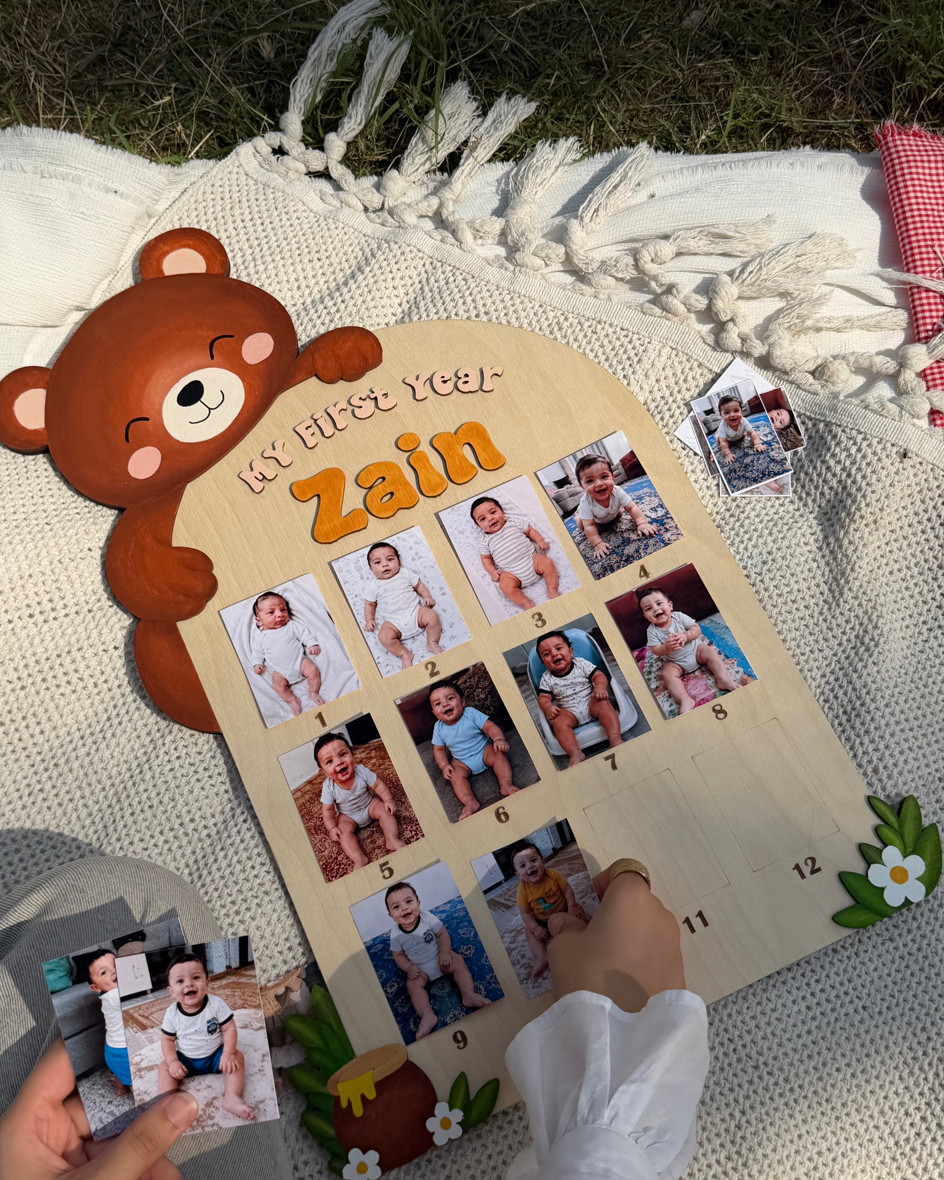 Teddy Bear Baby Board