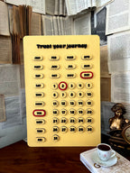 English Wooden Calendar