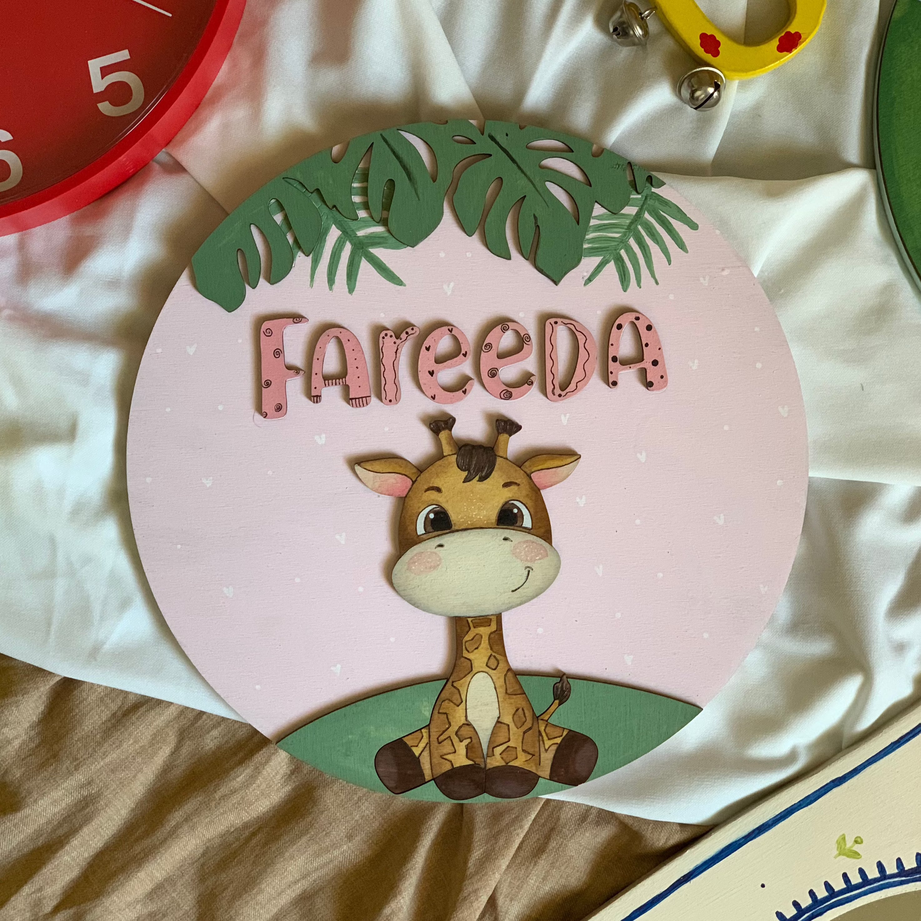 "Giraffe" Signboard