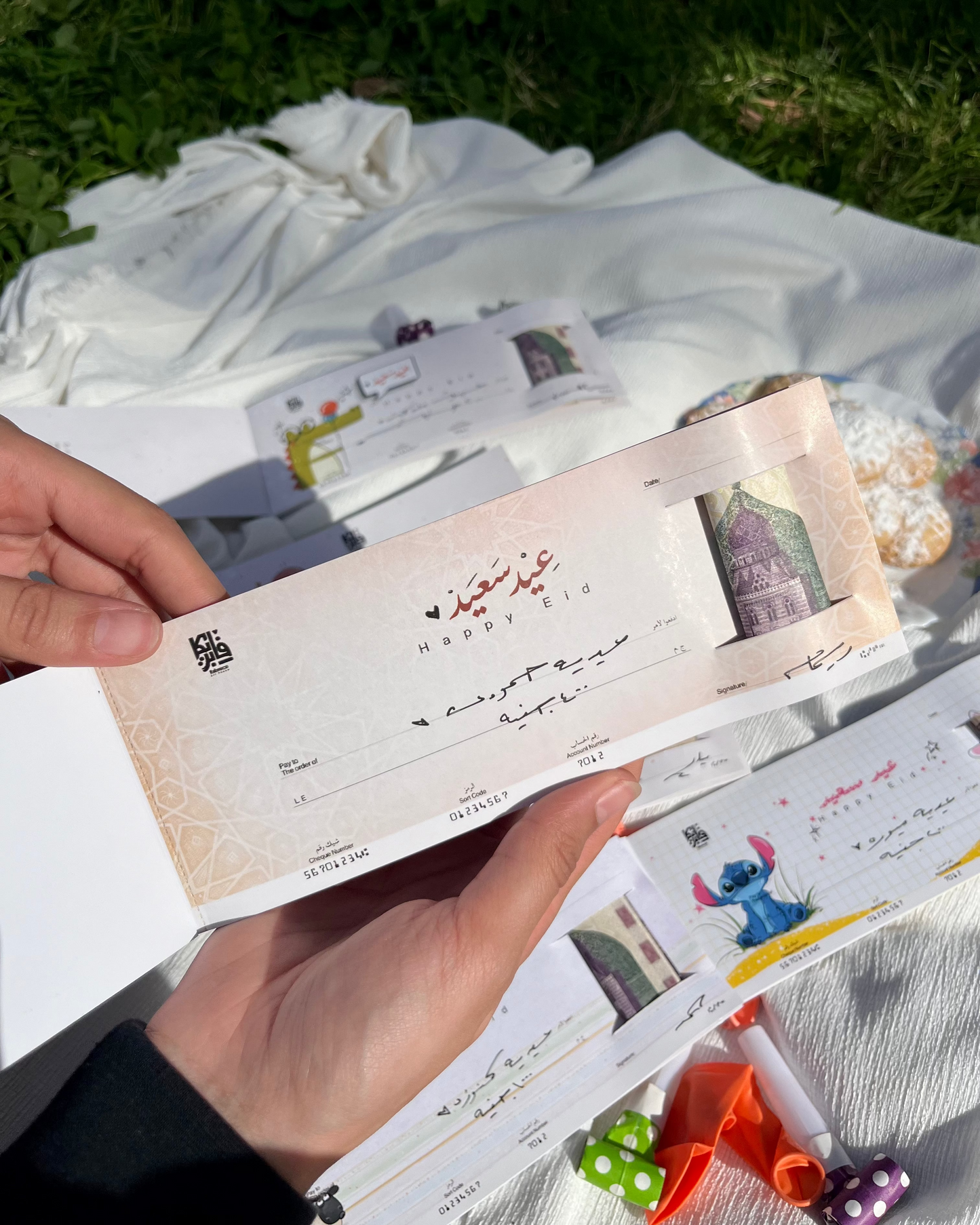 Classic Design Eidaya Cheque book