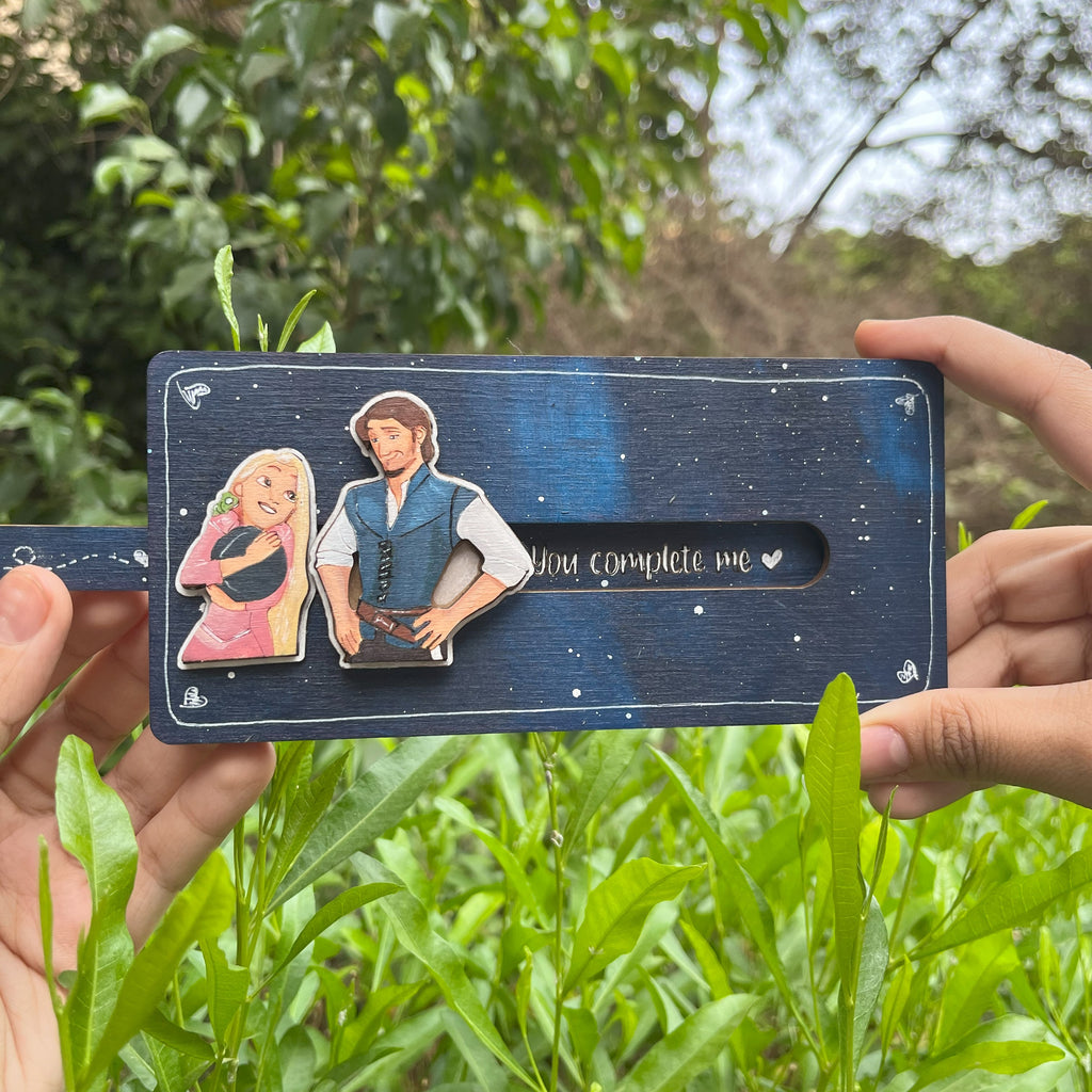 "Rapunzel & Eugene" Swipe card