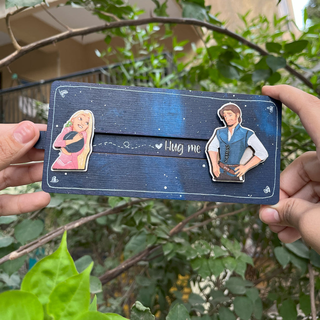 "Rapunzel & Eugene" Swipe card