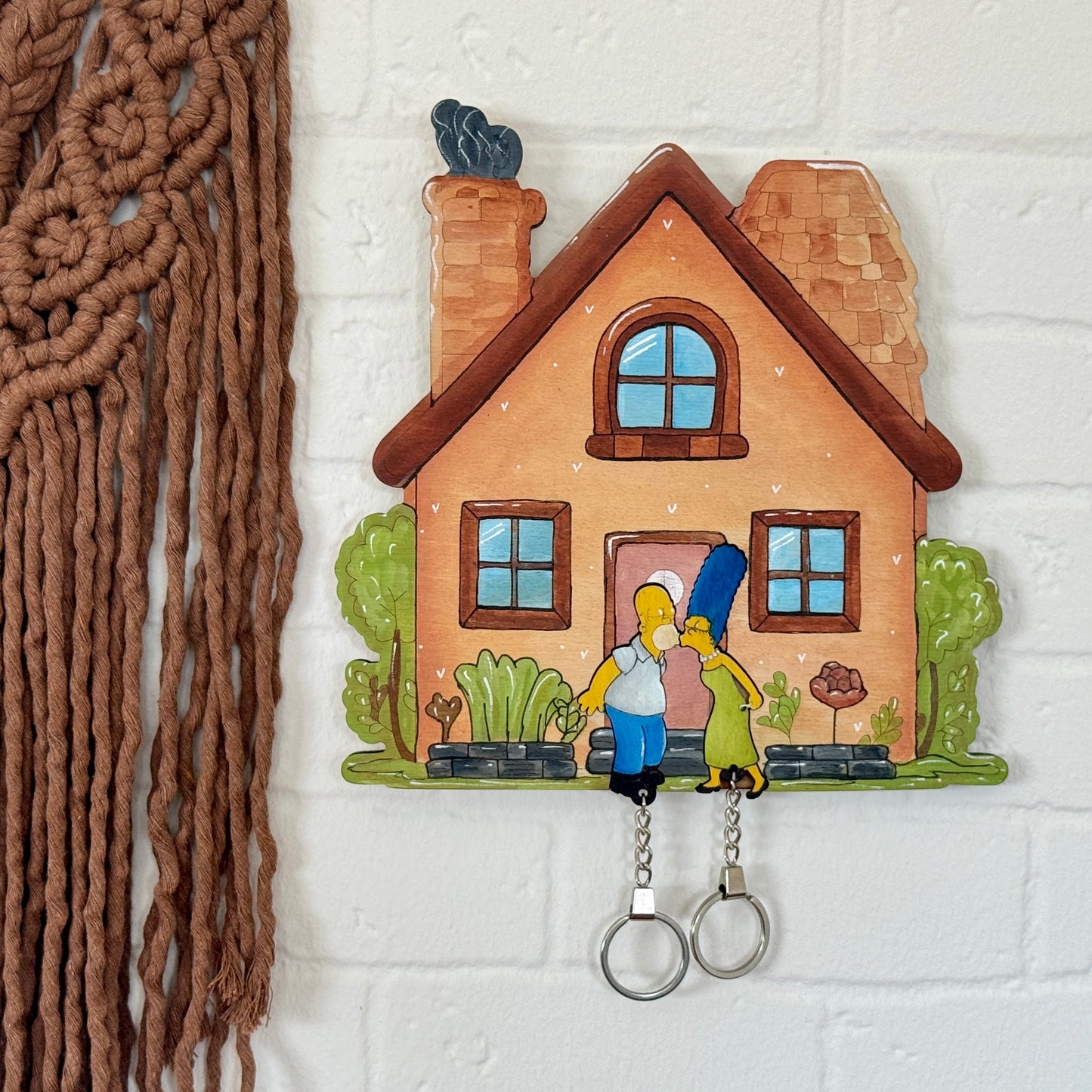 Simpson Keychain Holder