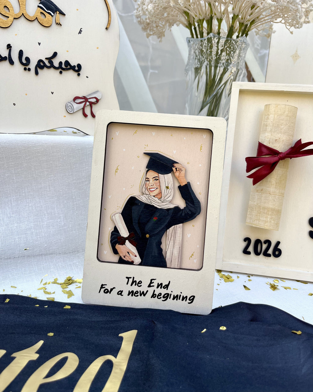 Graduation Custom Stand