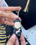 Graduation Keychain Character