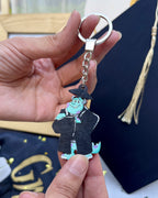 Graduation Cartoon Keychain