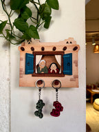 Grandparents Keychain Holder