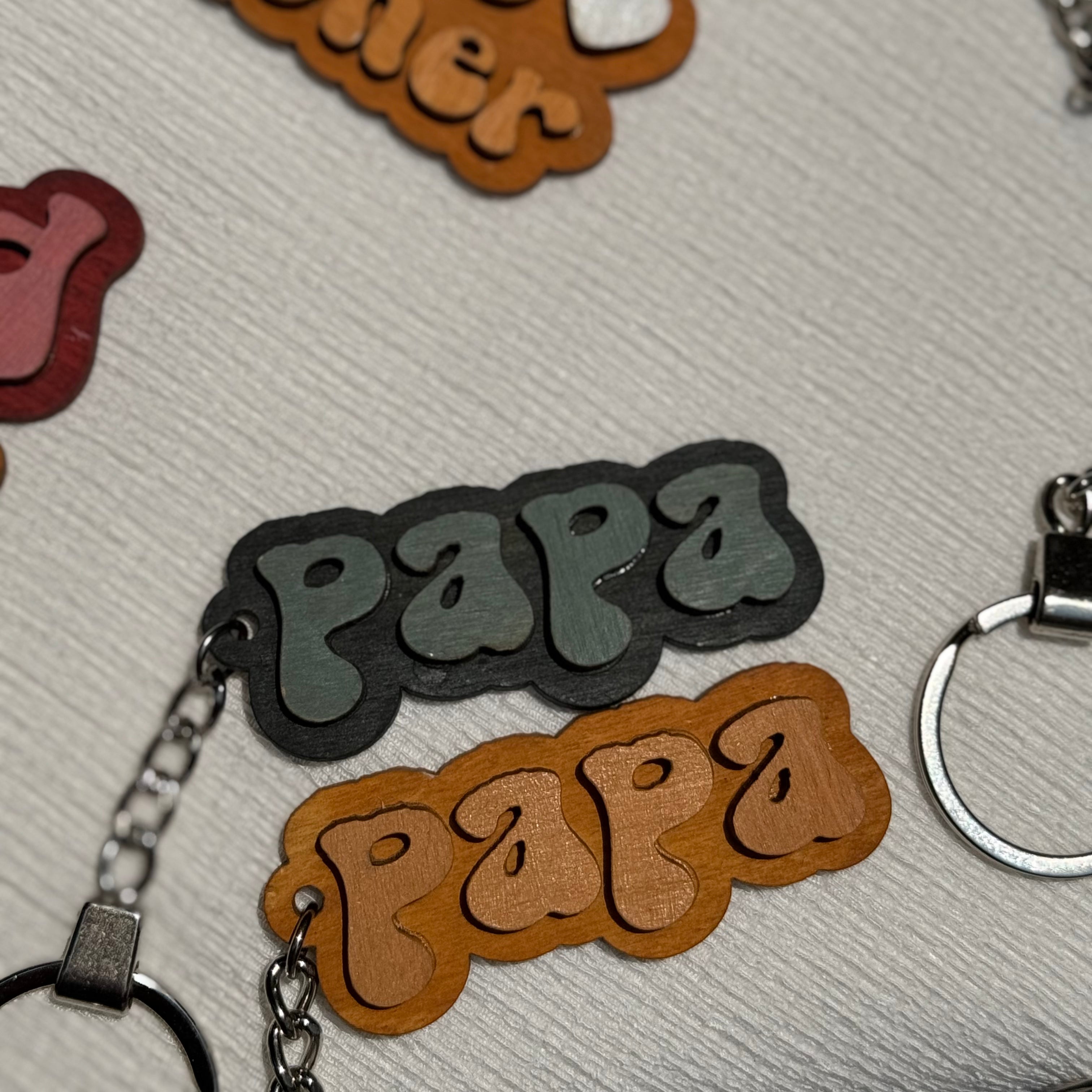 Father Keychain