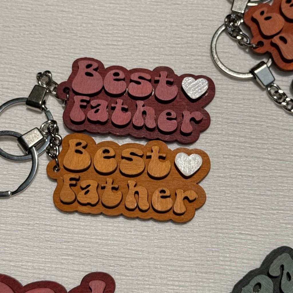 Father Keychain