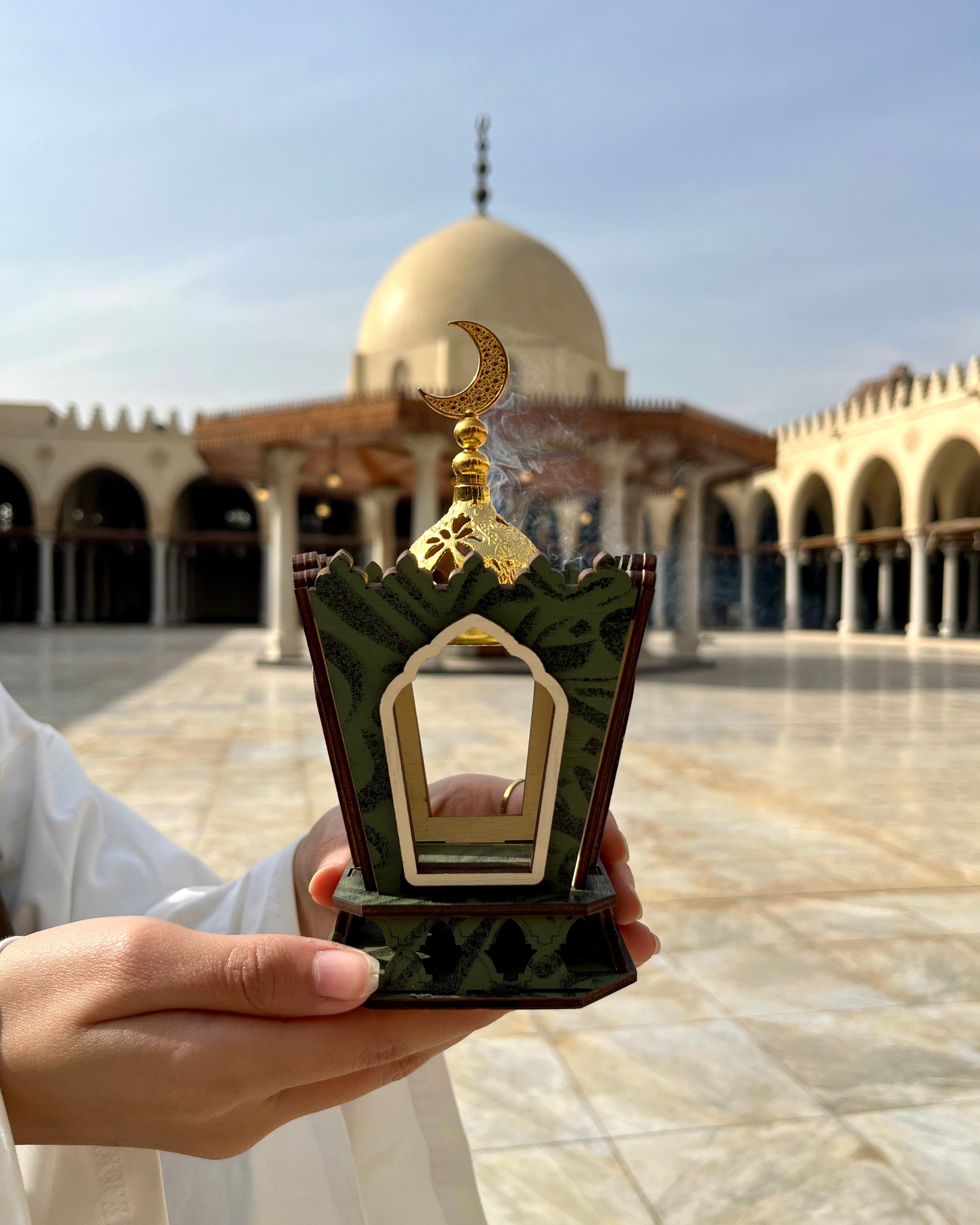 مبخرة رمضان الخشب