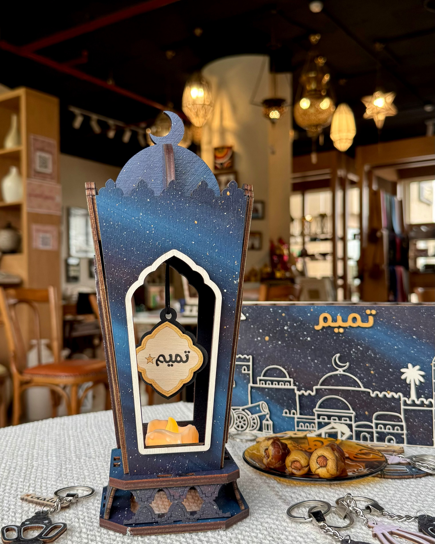 فانوس رمضان الخط العربي