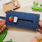 "Milk & Strawberry" Swipe card
